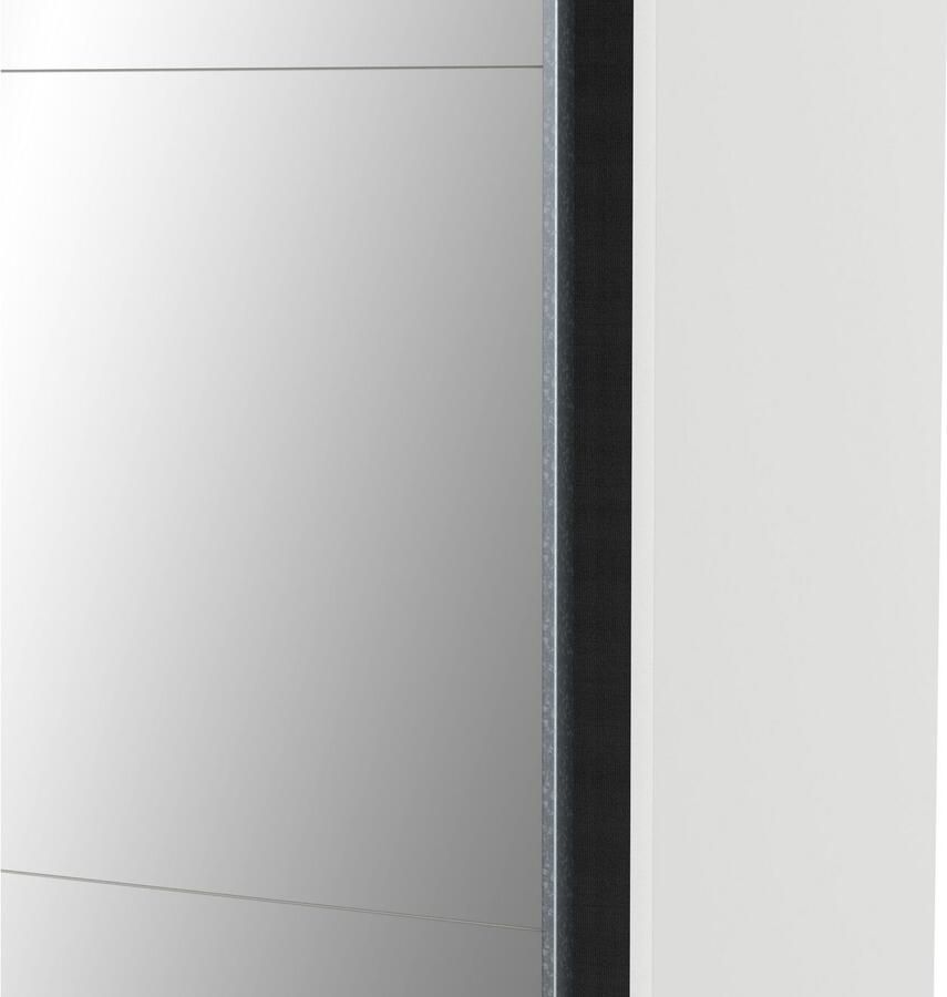 Demeyere GHOST kledingkast Matwit decor 2 schuifdeuren + spiegel L.194 5 x D.59 9 x H.203 cm - Foto 3