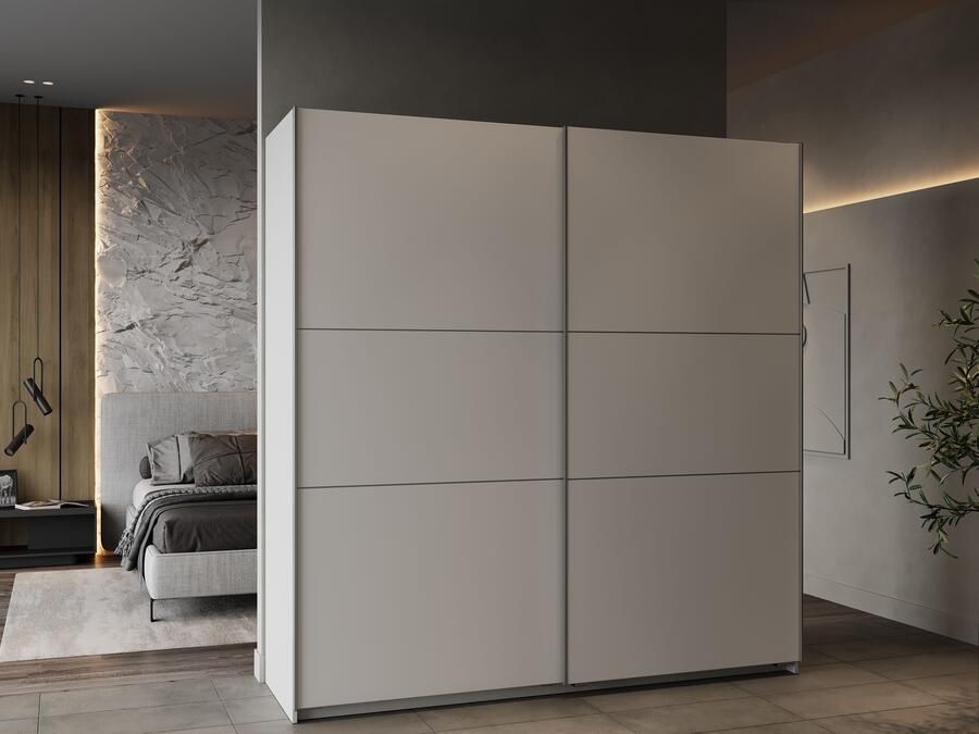 Demeyere GHOST kledingkast Matwit decor 2 schuifdeuren L.194 5 x D.59 9 x H.203 cm - Foto 7