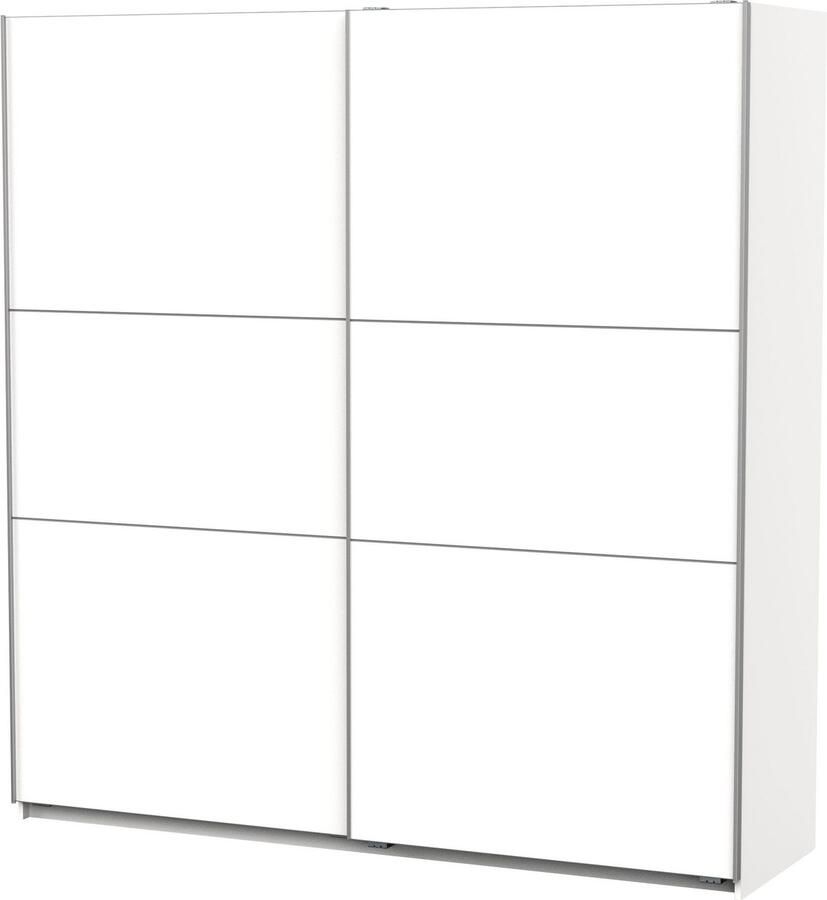 Demeyere GHOST kledingkast Matwit decor 2 schuifdeuren L.194 5 x D.59 9 x H.203 cm - Foto 3