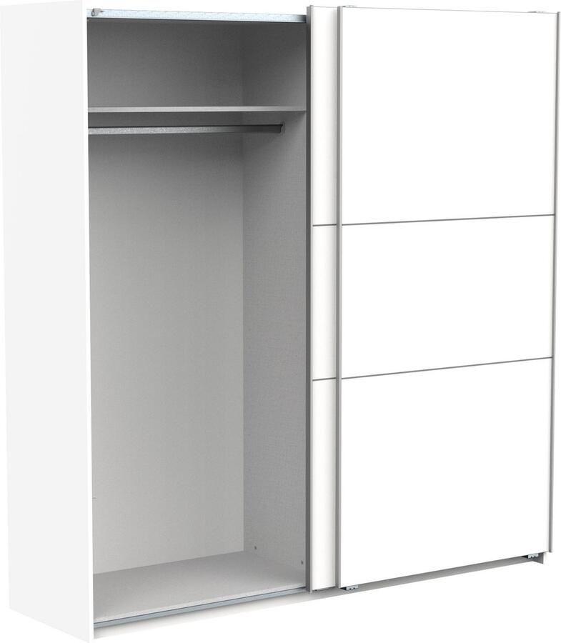 Demeyere GHOST kledingkast Matwit decor 2 schuifdeuren L.194 5 x D.59 9 x H.203 cm - Foto 6