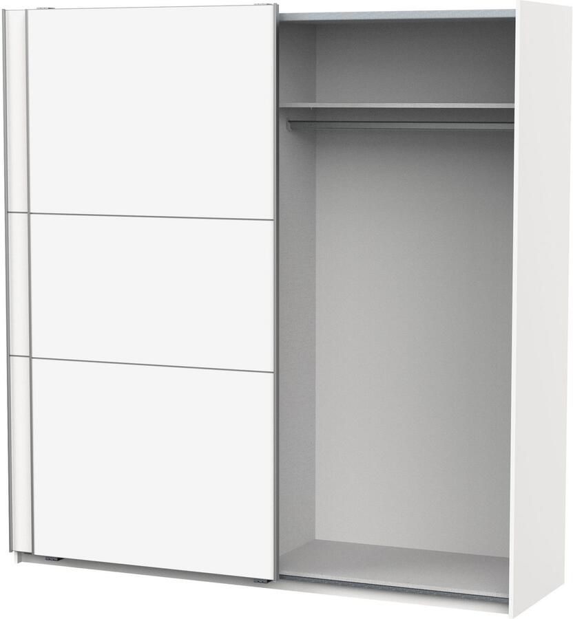 Demeyere GHOST kledingkast Matwit decor 2 schuifdeuren L.194 5 x D.59 9 x H.203 cm - Foto 2