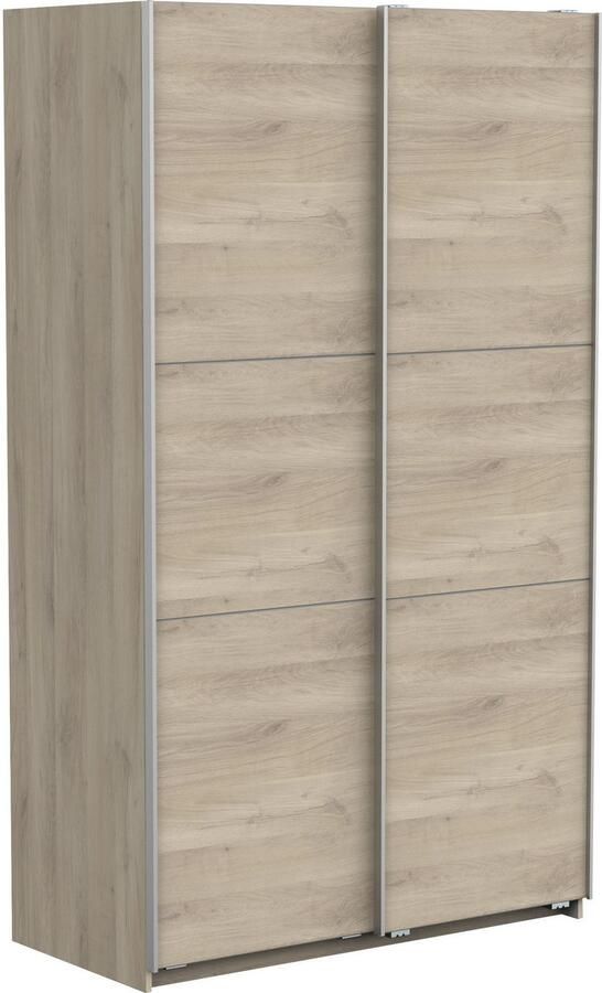 Demeyere GHOST kledingkast Kronberg eiken decor 2 schuifdeuren L.116 5 x D. 59 9 x H. 203 cm - Foto 6