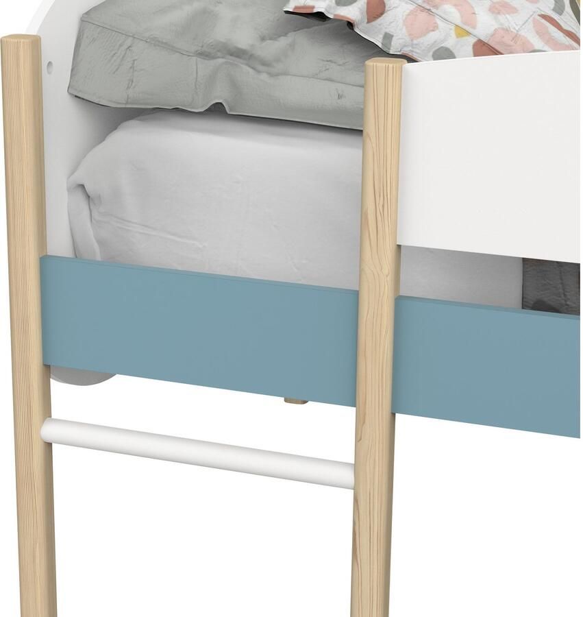 Demeyere GROUP Speelbed Longane Kinderbed in de vorm van wolken met kleine glijbaan - Foto 2