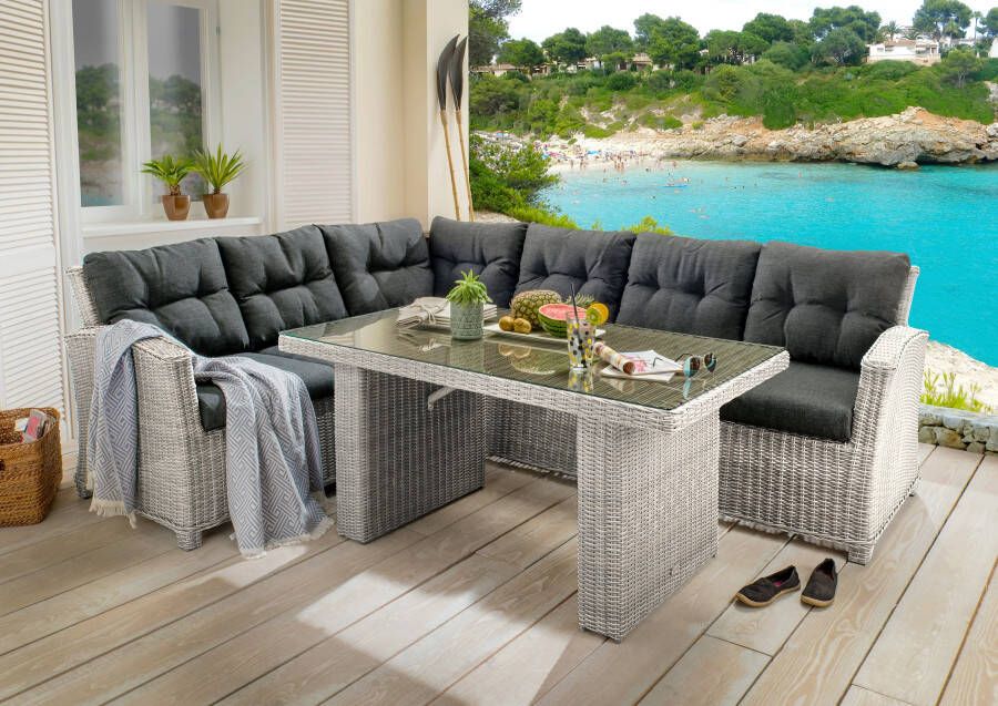 Destiny Tuinset Riviera Aluminium polyrotan (set 16-delig) - Foto 3