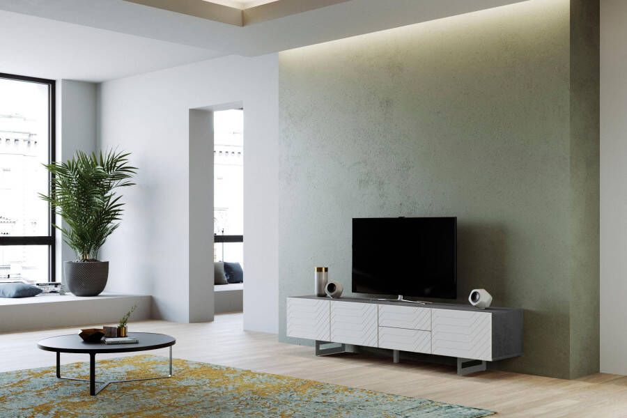 DIVENTA Tv-meubel ITACA Breedte 220 cm - Foto 6