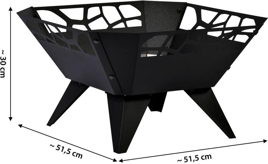 Dobar Vuurschaal Design BxLxH: 51 5x51 5x30 cm - Foto 6