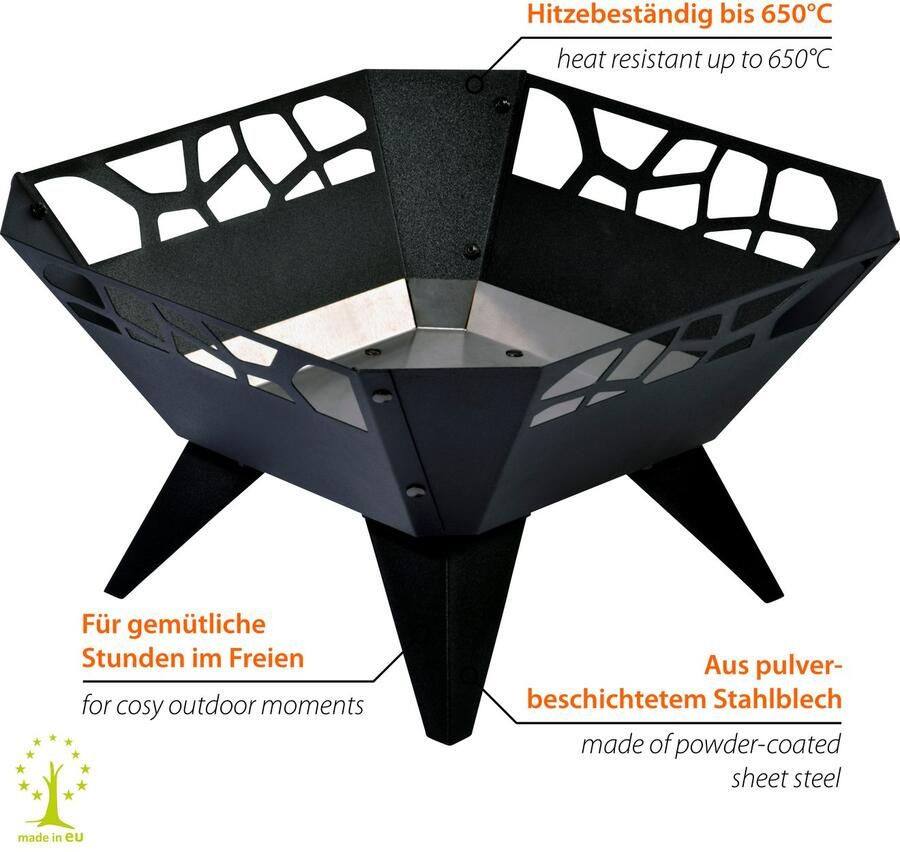 Dobar Vuurschaal Design BxLxH: 51 5x51 5x30 cm - Foto 4