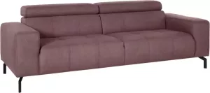 DOMO collection 2 5-zitsbank Cunelli inclusief 6-voudig verstelbare hoofdsteun
