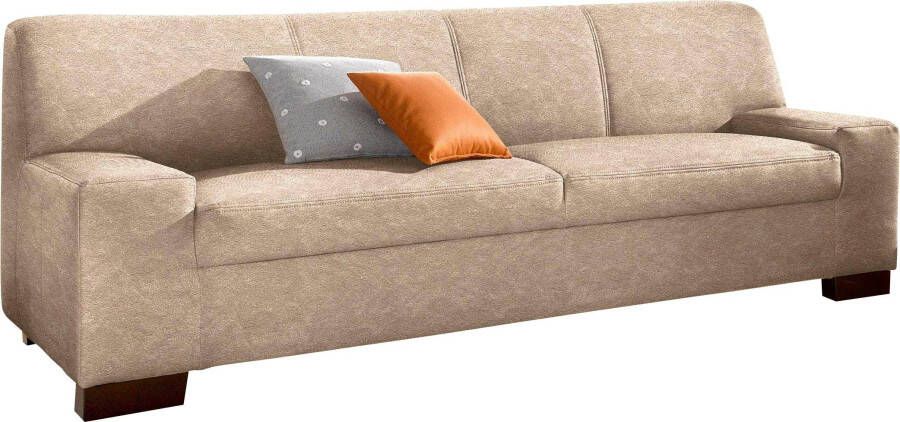 DOMO collection 2-zitsbank Norma tijdloos kubisch en elegant comfortabel platte armleuningen - Foto 3
