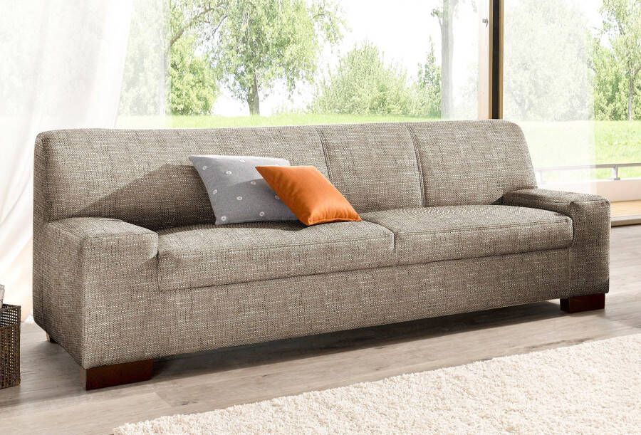 DOMO collection 2-zitsbank Norma tijdloos kubisch en elegant comfortabel platte armleuningen