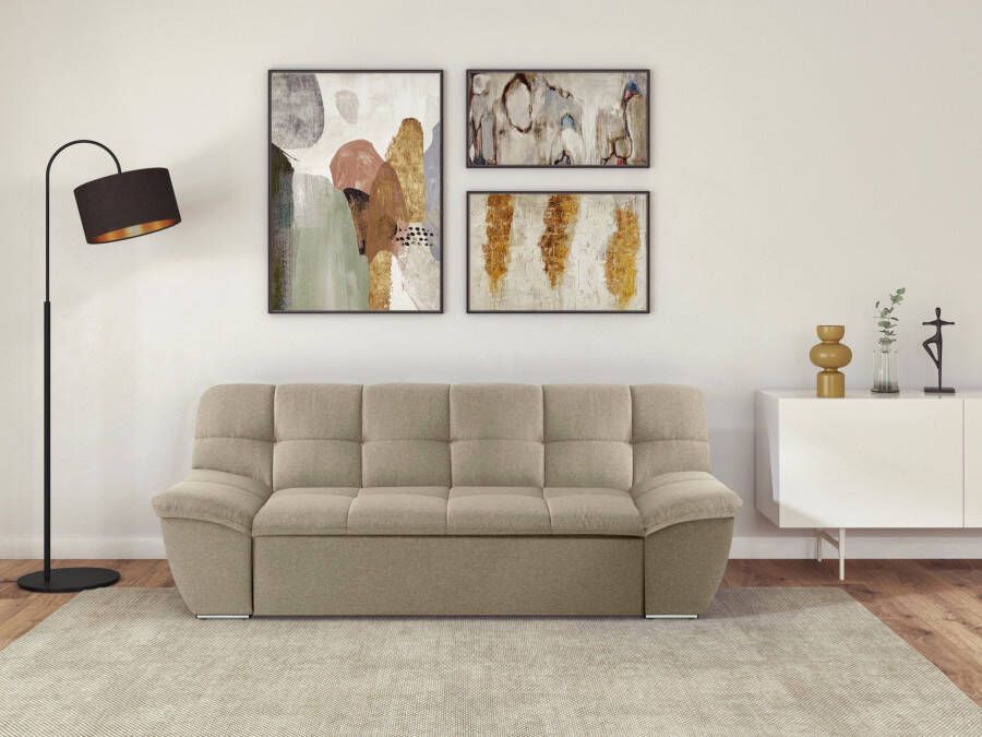 DOMO collection 2-zitsbank Splash actuele zitting- en rugstiksels comfortabel - Foto 11