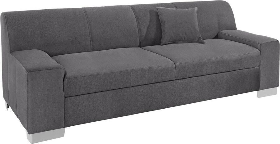 DOMO collection 2 5-zitsbank Bero elegant en tijdloos kubistisch platte armleuningen - Foto 4