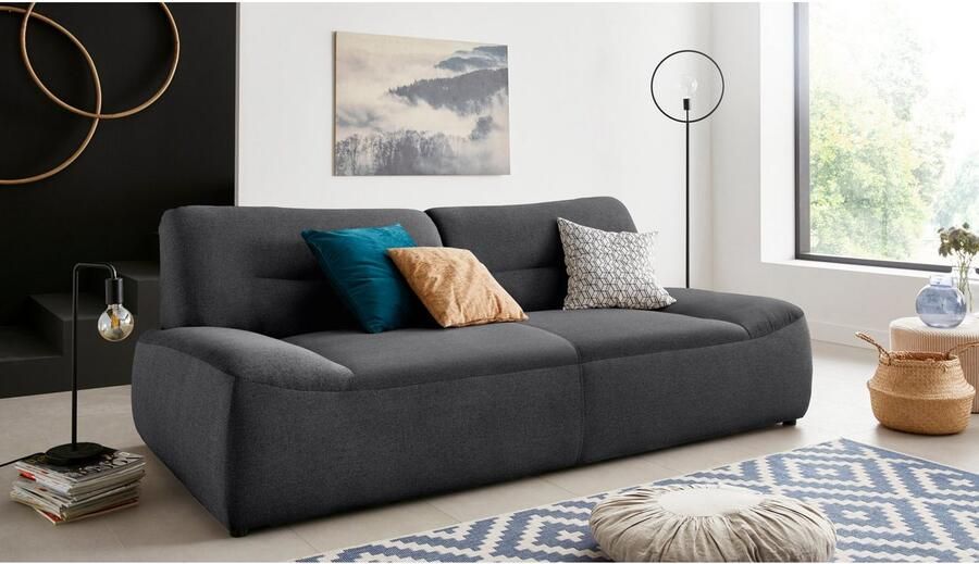 DOMO collection 2 5-zitsbank Cesena modern elegant en tijdloos comfortabel platte armleuningen - Foto 2