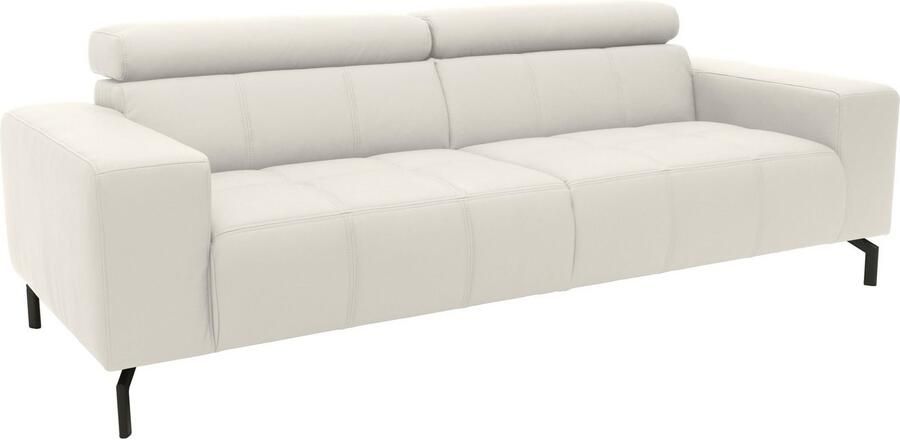 DOMO collection 2 5-zitsbank Cunelli tijdloos en elegant moderne zitnaden als designelement naar keuze met 6-voudig verstelbare hoofdsteunen stevig zitcomfort - Foto 3