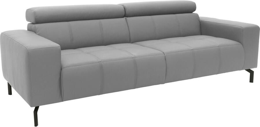 DOMO collection 2 5-zitsbank Cunelli tijdloos en elegant moderne zitnaden als designelement naar keuze met 6-voudig verstelbare hoofdsteunen stevig zitcomfort - Foto 3