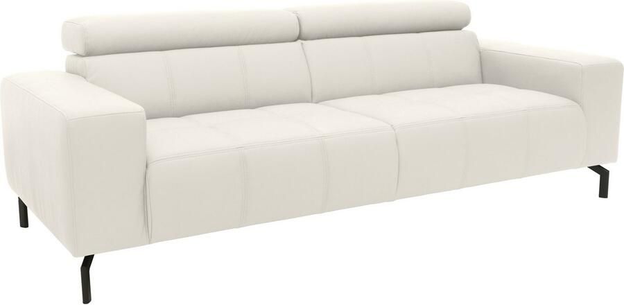 DOMO collection 2 5-zitsbank Cunelli tijdloos en elegant moderne zitnaden als designelement naar keuze met 6-voudig verstelbare hoofdsteunen stevig zitcomfort - Foto 2