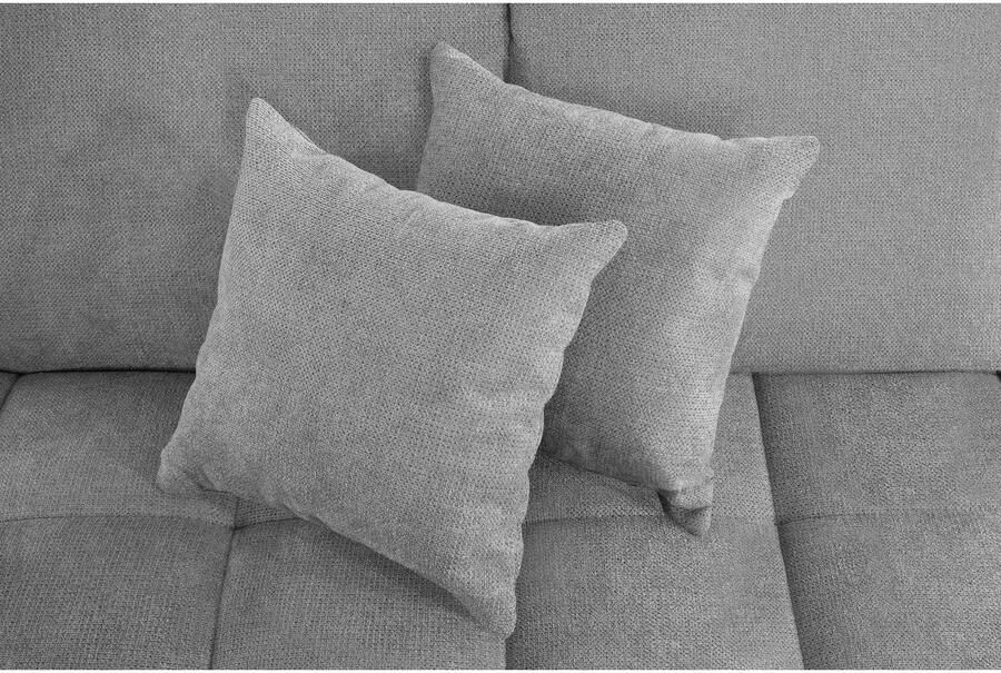 DOMO collection 2 5-zitsbank Franzi tijdloos en elegant moderne zittingstikking naar keuze met verstelbare hoofdsteun inclusief sierkussen - Foto 3