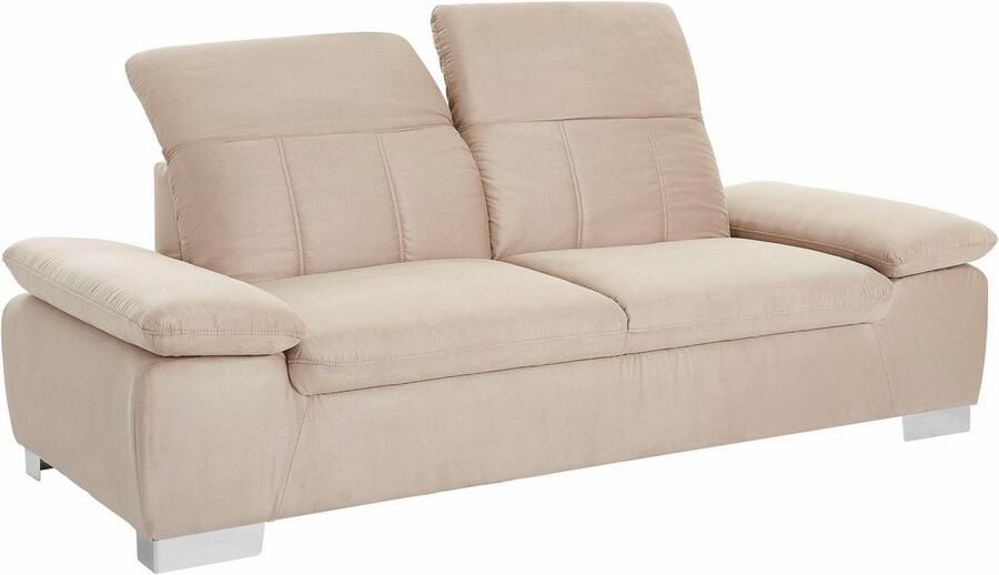 DOMO collection 2 5-zitsbank Milan inclusief comfortabel verenpakket voor meer zitcomfort - Foto 6