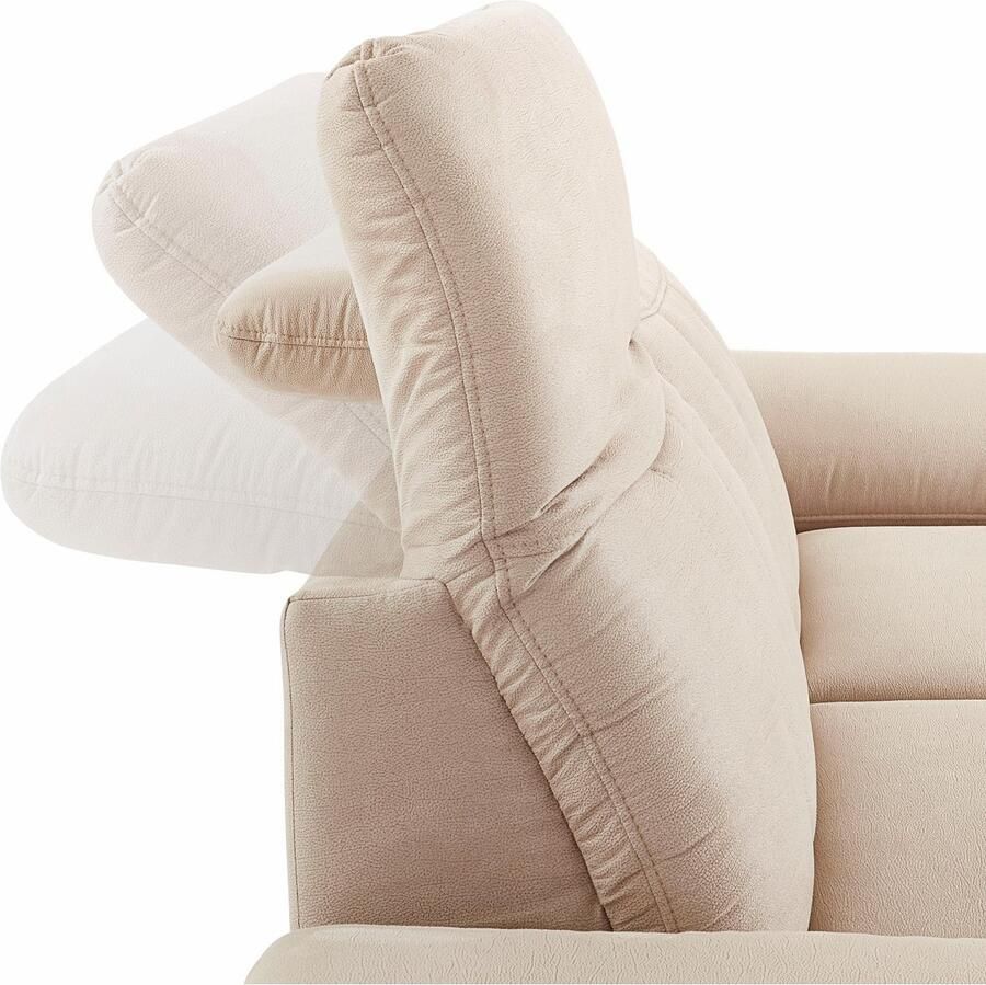 DOMO collection 2 5-zitsbank Milan met verstelbare rugleuning