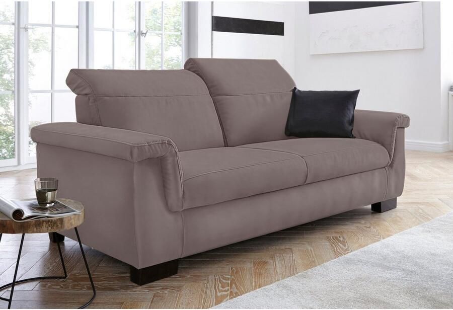 DOMO collection 2 5-zitsbank Sully optioneel met rugverstelling