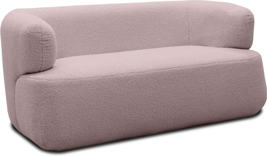 DOMO collection 2-zitsbank 800012 designbank comfortabel en elegant organische vormtaal - Foto 2