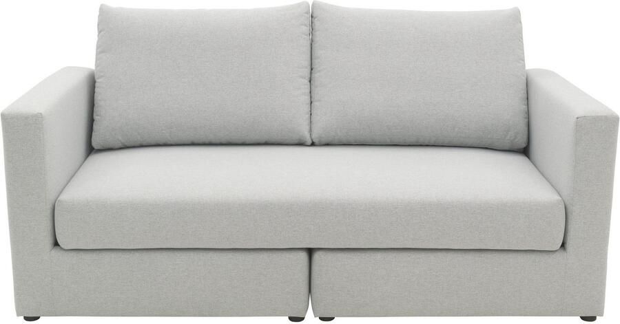 DOMO collection 2-zitsbank 800015 BxDxH: 178x80x90 cm Zitvlak met pocketvering inclusief 2 rugkussens - Foto 5