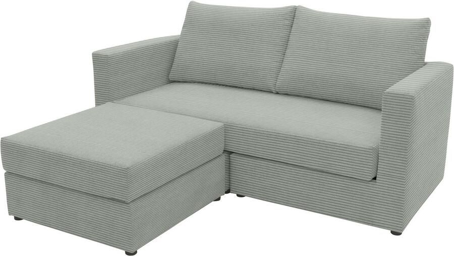 DOMO collection 2-zitsbank 800015 te gebruiken als zitmeubel of slaapplaats slaapbank - Foto 6