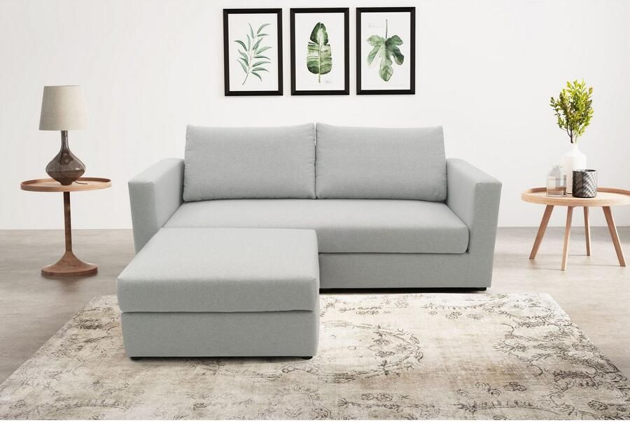 DOMO collection 2-zitsbank 800015 te gebruiken als zitmeubel of slaapplaats slaapbank - Foto 3