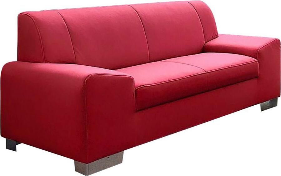 DOMO collection 2-zitsbank Alisson kubistische vormtaal met afgeronde elementen comfortabel - Foto 2