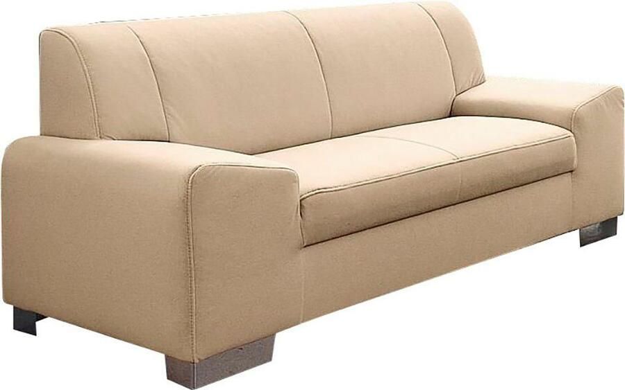 DOMO collection 2-zitsbank Alisson kubistische vormtaal met afgeronde elementen comfortabel - Foto 2