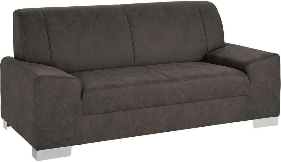 DOMO collection 2-zitsbank Anzio in kubistische vormentaal platte armleuningen breedte 184cm - Foto 2