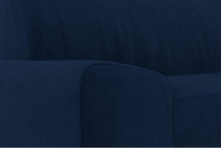 DOMO collection 2 5-zits Anzio kubistisch design platte armleuningen breedte 214cm - Foto 3