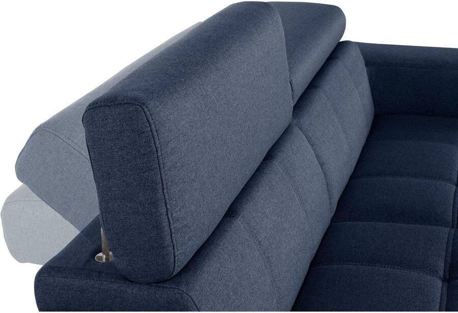 DOMO collection 2-zitsbank Cunelli tijdloos en elegant moderne zitnaden als designelement naar keuze met 6-voudig verstelbare hoofdsteunen stevig zitcomfort - Foto 3
