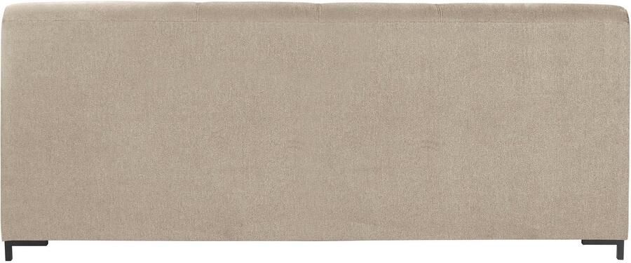 DOMO collection 2-zitsbank Ledas kubisch en comfortabel platte armleuningen elegante voet - Foto 6