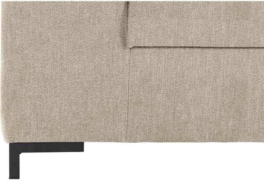 DOMO collection 2-zitsbank Ledas kubisch en comfortabel platte armleuningen elegante voet - Foto 2