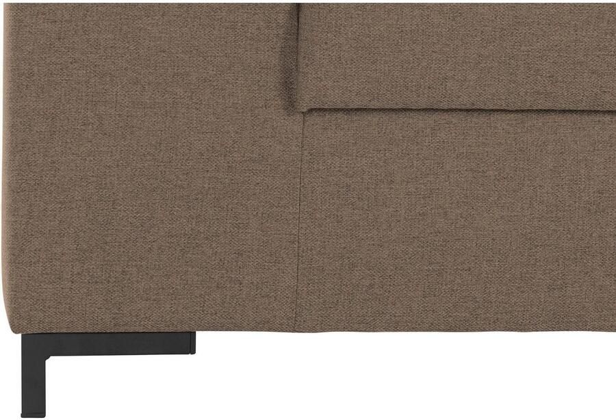 DOMO collection 2-zitsbank Ledas kubisch en comfortabel platte armleuningen elegante voet - Foto 2