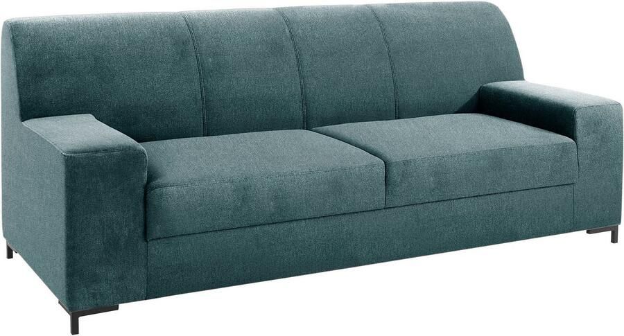 DOMO collection 2-zitsbank Ledas kubisch en comfortabel platte armleuningen elegante voet - Foto 4