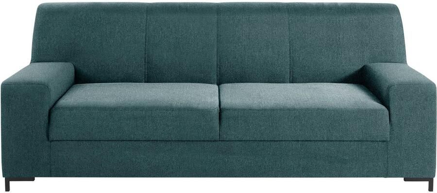 DOMO collection 2-zitsbank Ledas kubisch en comfortabel platte armleuningen elegante voet - Foto 6