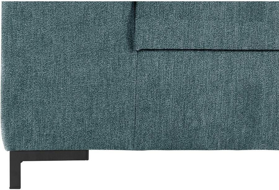 DOMO collection 2-zitsbank Ledas kubisch en comfortabel platte armleuningen elegante voet - Foto 2