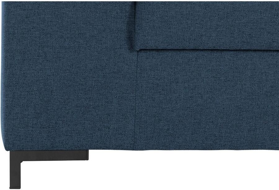 DOMO collection 2-zitsbank Ledas kubisch en comfortabel platte armleuningen elegante voet - Foto 2