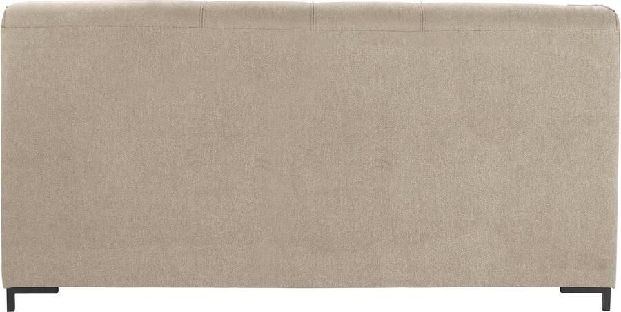 DOMO collection 2-zitsbank Ledas kubisch en comfortabel platte armleuningen elegante voet - Foto 6