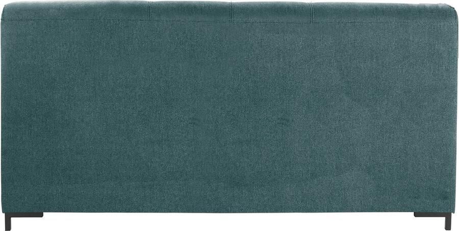 DOMO collection 2-zitsbank Ledas kubisch en comfortabel platte armleuningen elegante voet - Foto 6