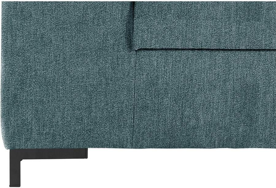 DOMO collection 2-zitsbank Ledas kubisch en comfortabel platte armleuningen elegante voet - Foto 2