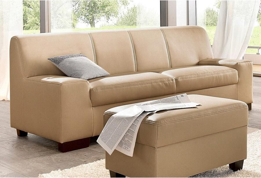 DOMO collection 2-zitsbank Norma Top elegant en modern platte armleuningen comfortabel - Foto 2