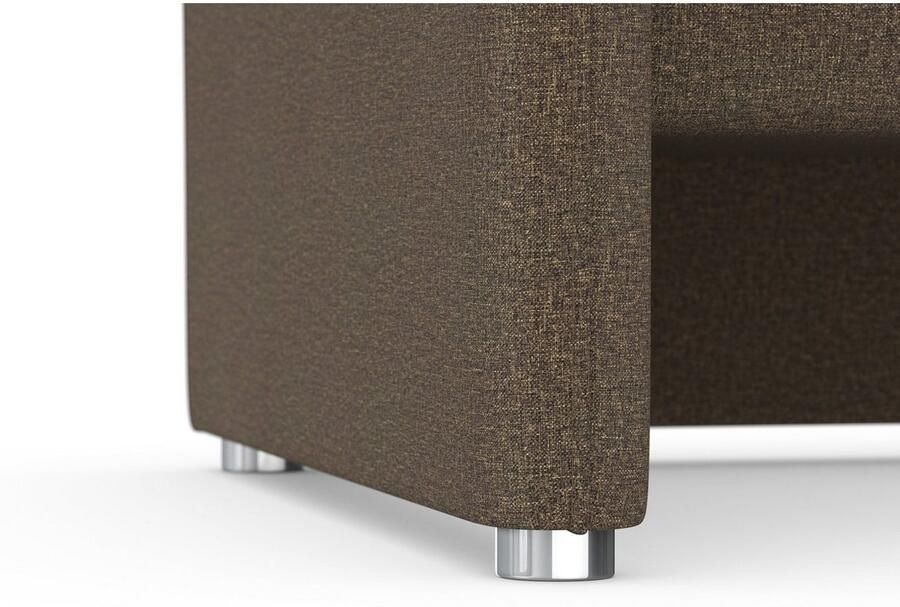 DOMO collection 2-zitsbank Pina smalle armleuningen met bonellvering compact & elegant - Foto 4