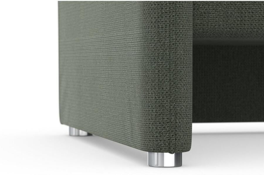 DOMO collection 2-zitsbank Pina smalle armleuningen met bonellvering compact & elegant - Foto 4