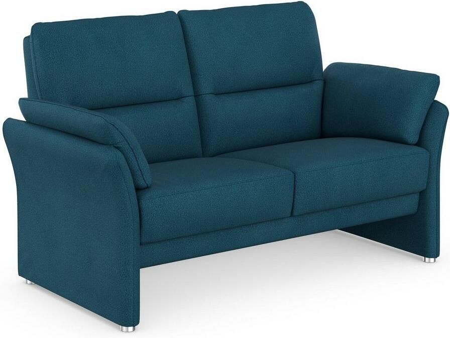 DOMO collection 2-zitsbank Pina smalle armleuningen met bonellvering compact & elegant