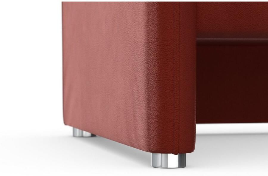 DOMO collection 2-zitsbank Pina smalle armleuningen met bonellvering compact & elegant - Foto 4