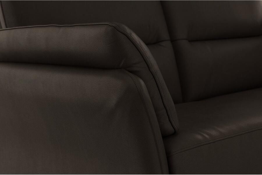 DOMO collection 2-zitsbank Pina smalle armleuningen met bonellvering compact & elegant - Foto 4