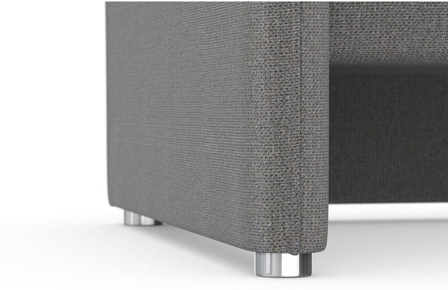 DOMO collection 2-zitsbank Pina smalle armleuningen met bonellvering compact & elegant - Foto 5